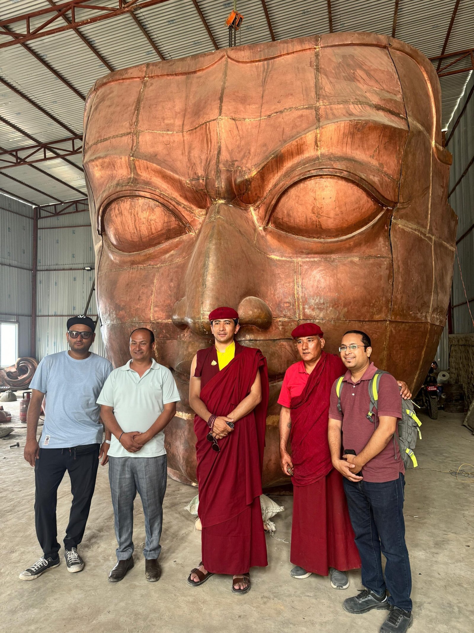 A visit to the statue workshop