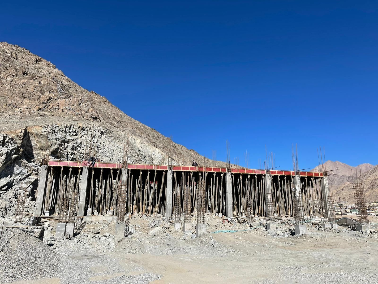 Prayer hall construction